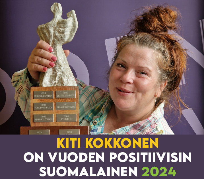 Kiti Kokkonen on vuoden positiivisin suomalainen 2024