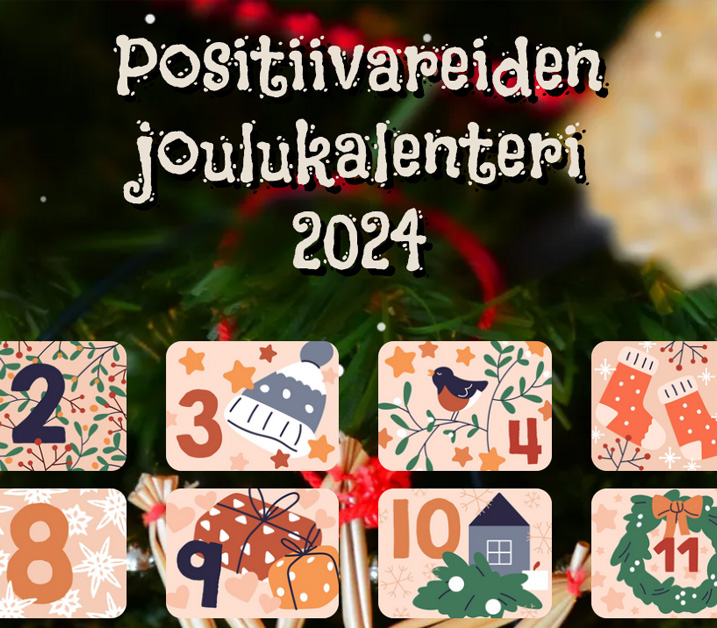 Positiivareiden joulukalenteri